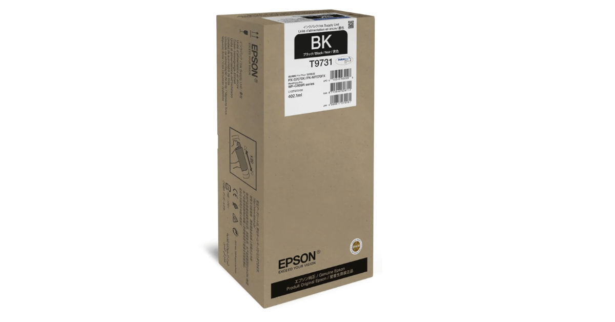 Epson T9731 Black XL Ink Cartridge: The Ultimate Printing Solution